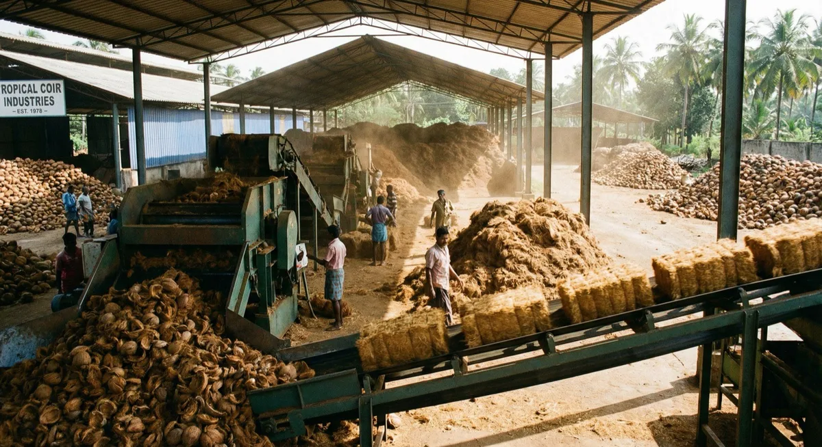 Coir Mat Production - Pollachi